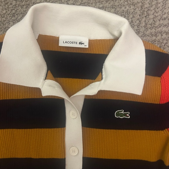 Lacoste Women's fitted polo dress - Picture 5 of 9